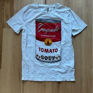 Gazapacho Tomato Soup - Andy Warhol inspired T-shirt